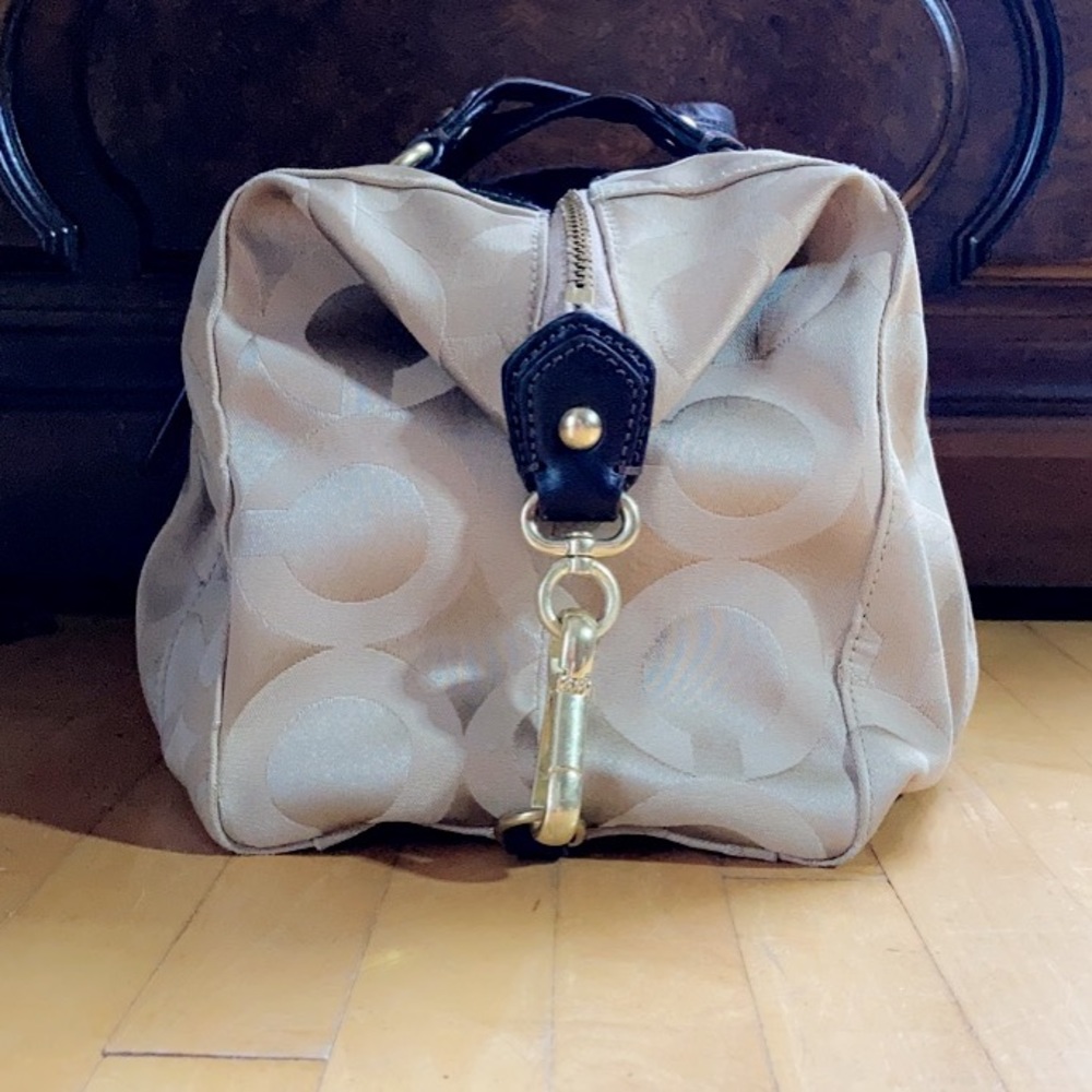 Authentic Coach Madison Audrey Op Art Sateen 14294 - Picture 6 of 16